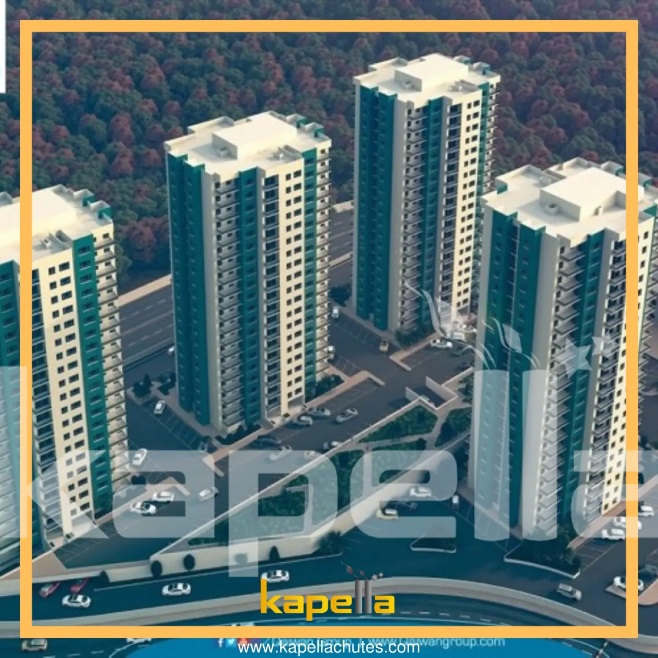 Монтаж мусоропровод Kapella на объекте Qaiwan City Towers в IRAQ, основное фото