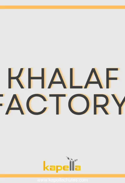 Kapella garbage chute installation at Khalaf Factory in PALESTINE, main photograph