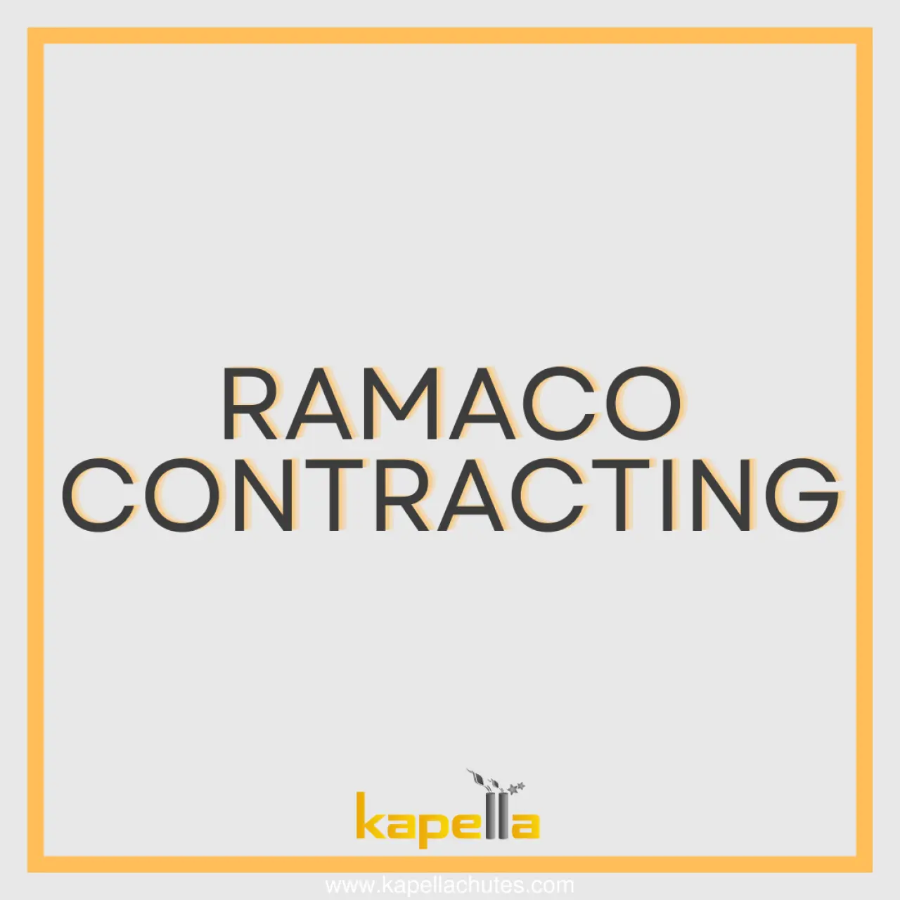 تركيب مجرى النفايات من Kapella في مشروع Ramaco Contracting في QATAR، الصورة الرئيسية