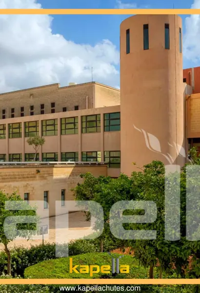 Kapella garbage chute installation at Materdei Hospital in MALTA, main photograph