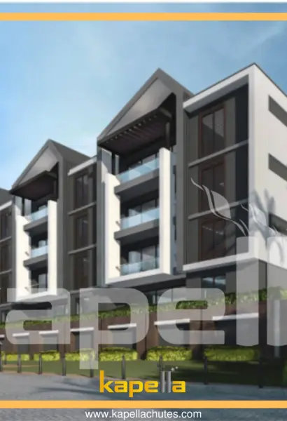 Kapella recycling chute installation at Dh3 Diplomatic Housing in KENYA, main photograph