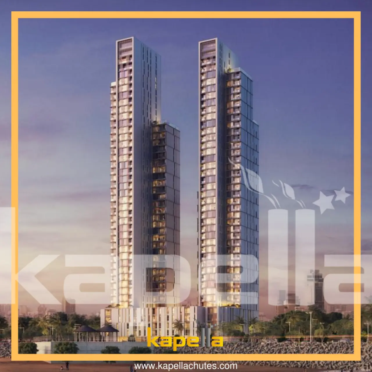 تركيب مجرى إعادة التدوير من Kapella في مشروع Grand Sea Towers في KUWAIT، الصورة الرئيسية