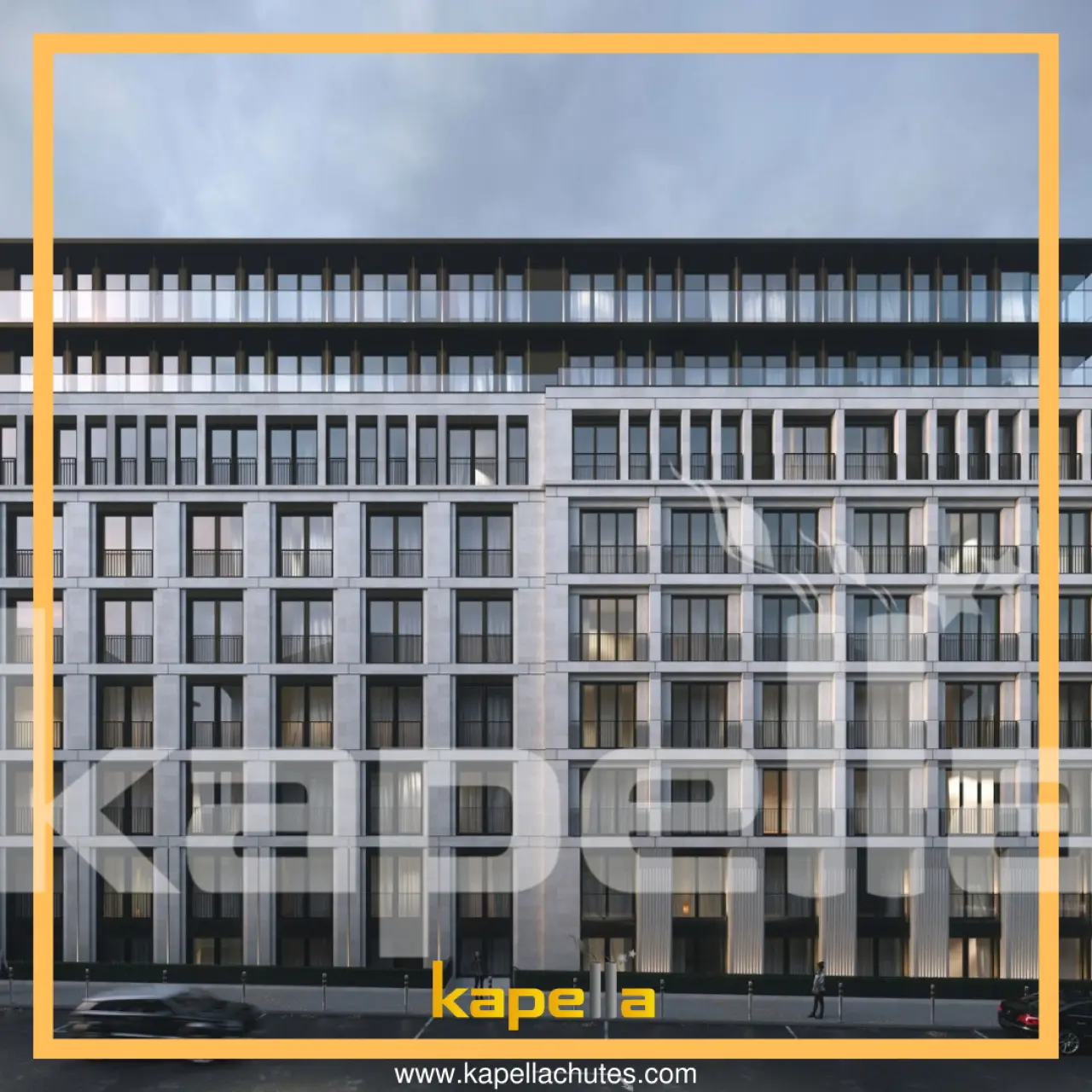 Монтаж система раздельного сбора отходов Kapella на объекте Turgenev Residential в RUSSIA, основное фото