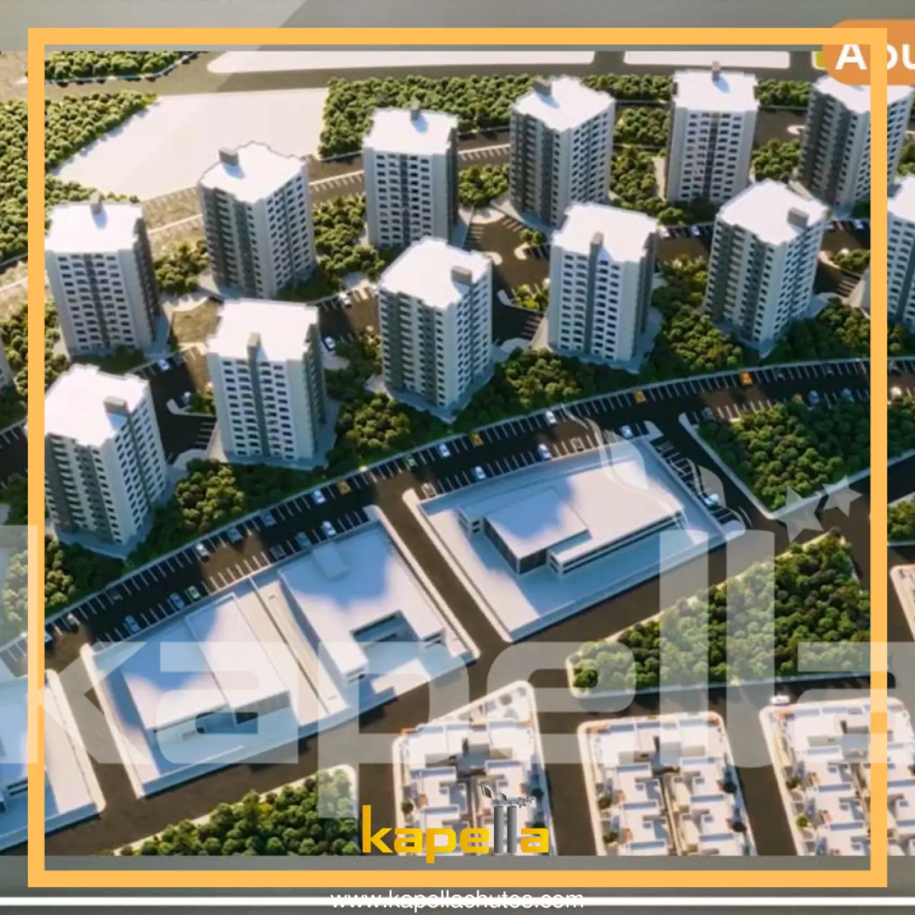 تركيب مجرى النفايات من Kapella في مشروع Aburinasan Residential Complex في IRAQ، الصورة الرئيسية