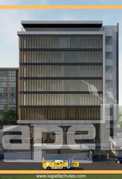 Kapella garbage chute installation at Nortlight Duhok Tower in IRAQ, main photograph