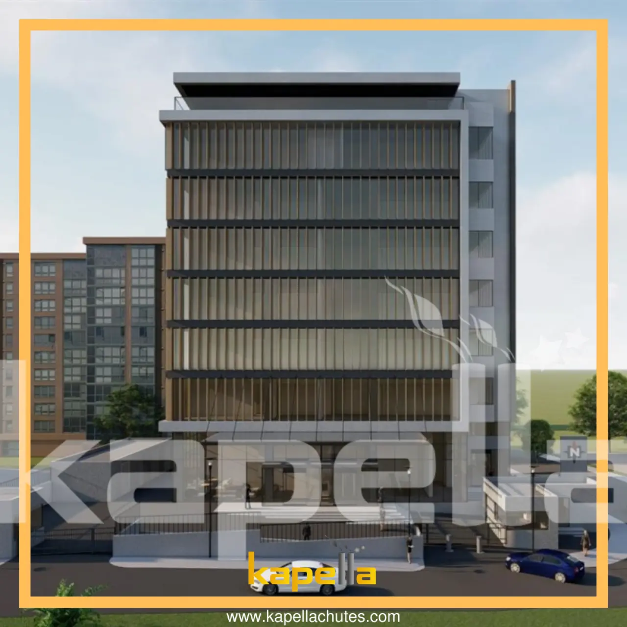 تركيب مجرى النفايات من Kapella في مشروع Nortlight Duhok Tower في IRAQ، الصورة الرئيسية