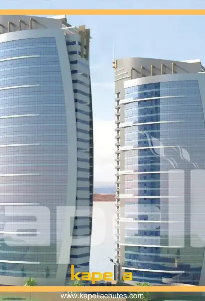 Kapella garbage chute installation at Riverside Twin Towers in DEMOCRATIC REPUBLIC OF CONGO, main photograph