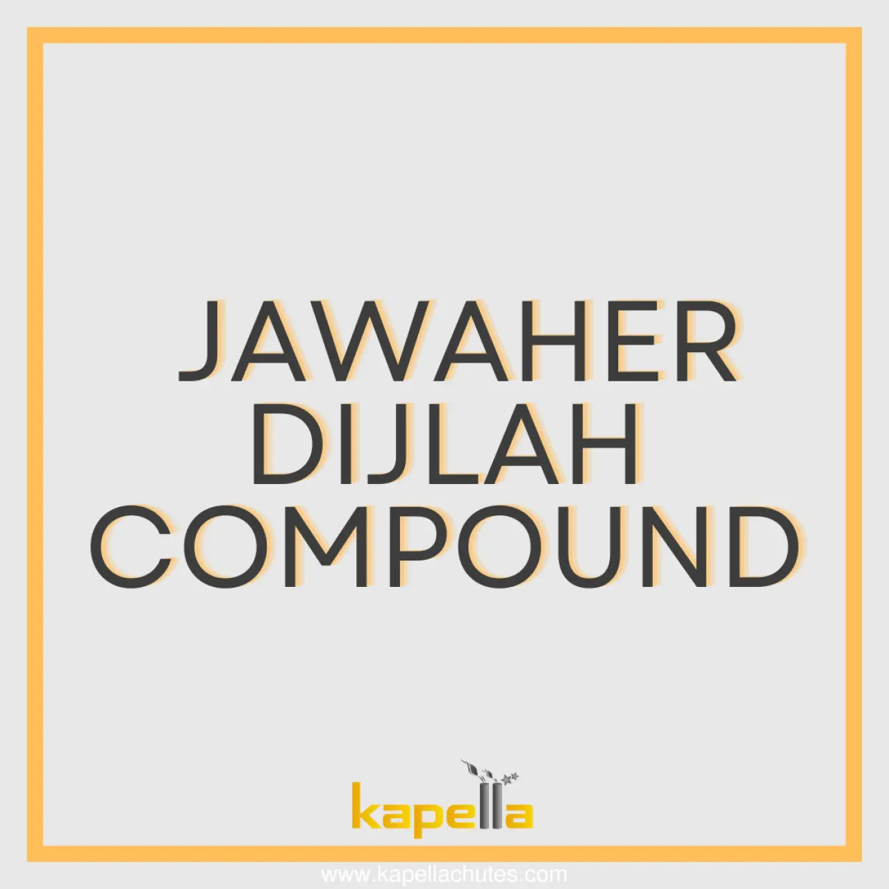 Монтаж мусоропровод Kapella на объекте Jawaher Dijlah Compound в IRAQ, основное фото