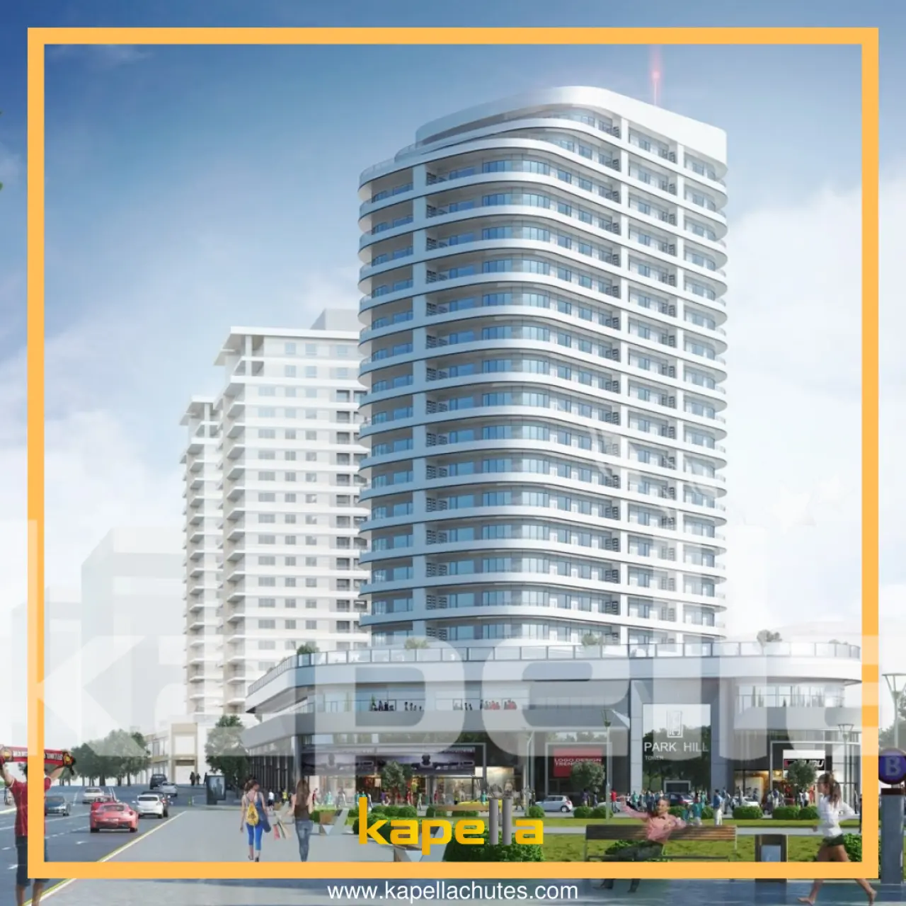 تركيب مجرى النفايات من Kapella في مشروع Parkhill Tower في AZERBAIJAN، الصورة الرئيسية