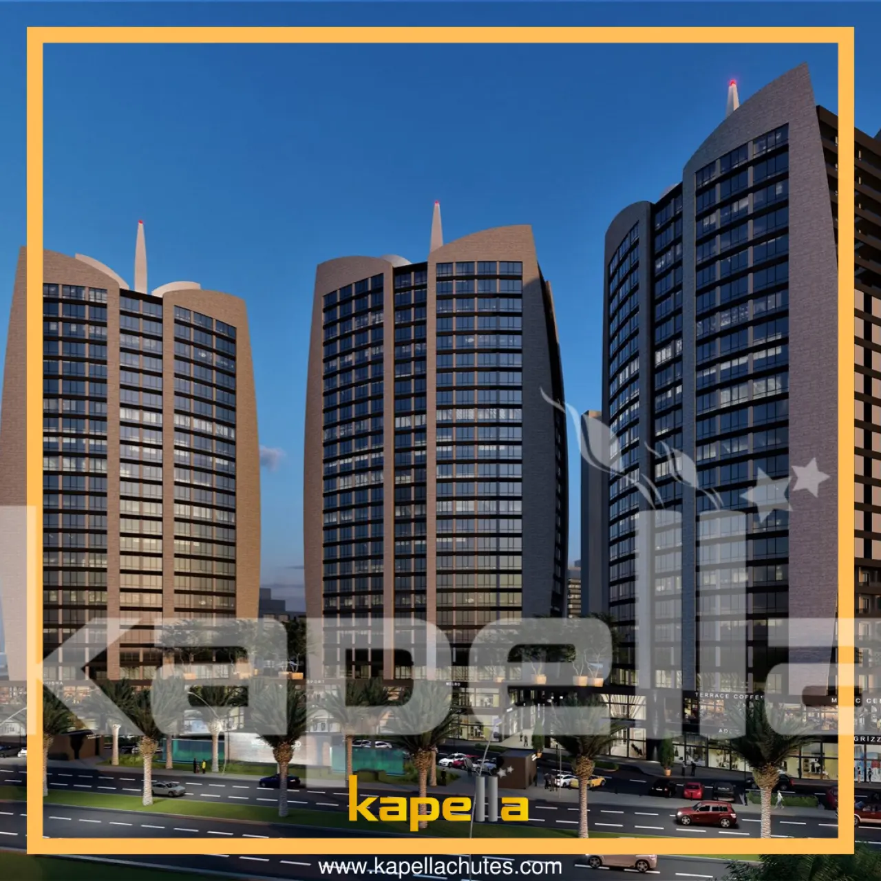 تركيب مجرى النفايات من Kapella في مشروع Empire Square في IRAQ، الصورة الرئيسية