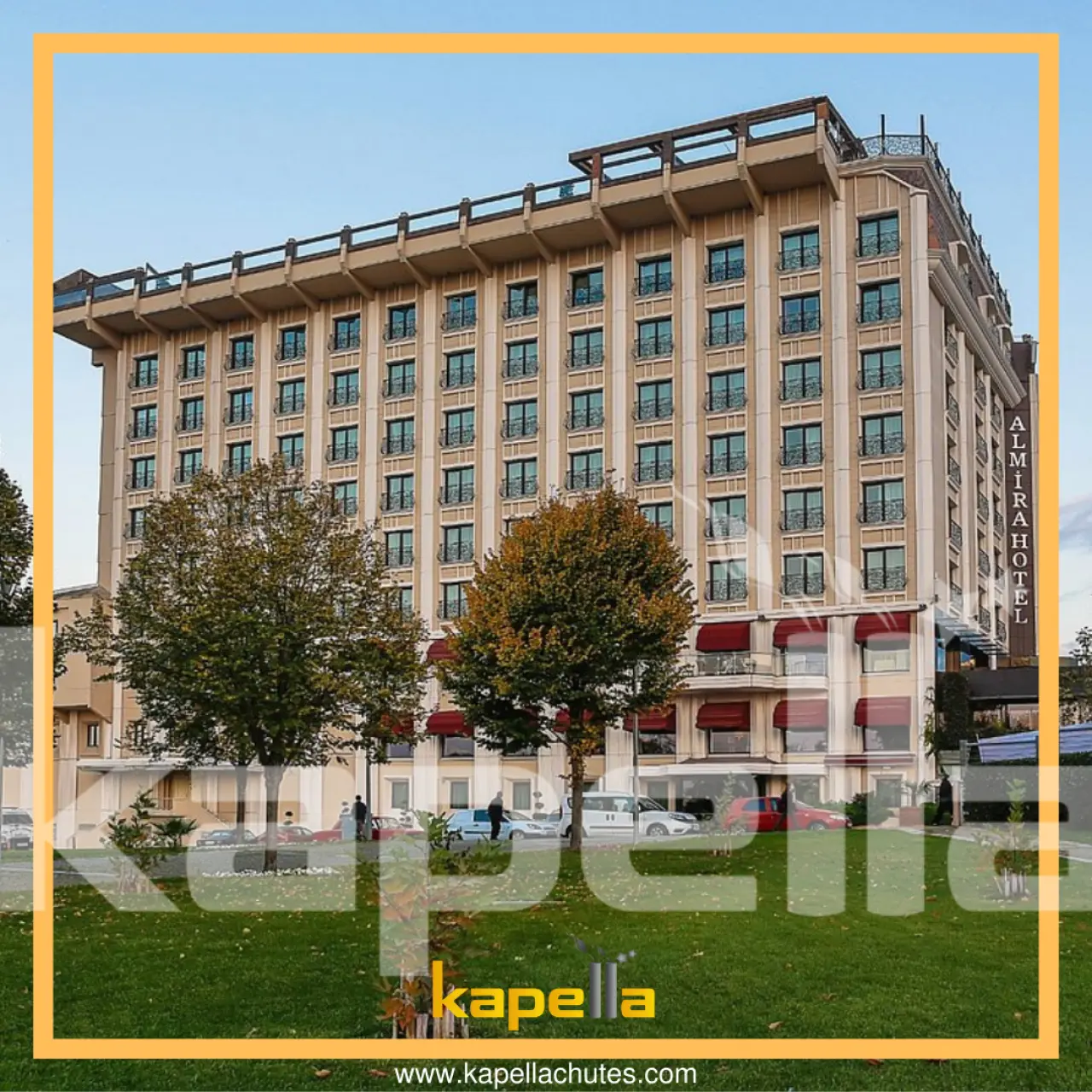 تركيب مجرى البياضات من Kapella في مشروع Almira Hotel في TÜRKİYE، الصورة الرئيسية