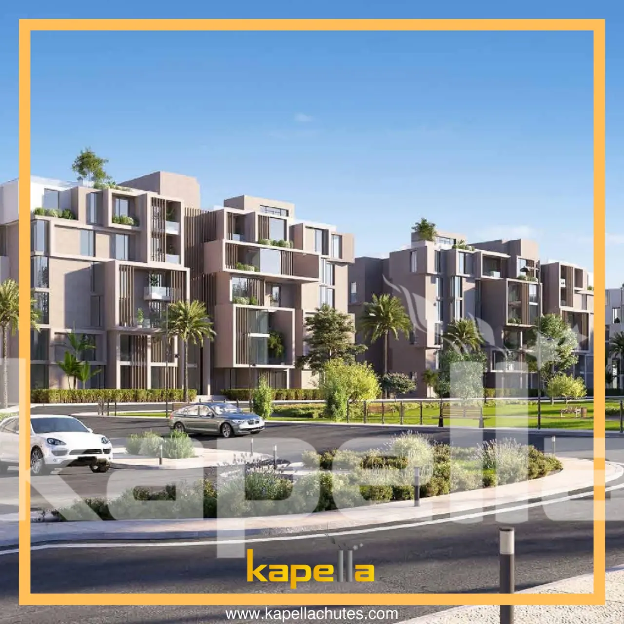 Монтаж мусоропровод Kapella на объекте Eastown Spectrum в EGYPT, основное фото