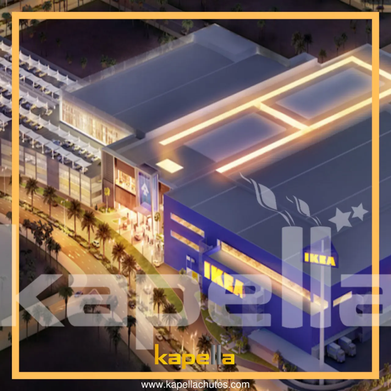 تركيب مجرى النفايات من Kapella في مشروع Big Box Festival Plaza في DUBAI، الصورة الرئيسية