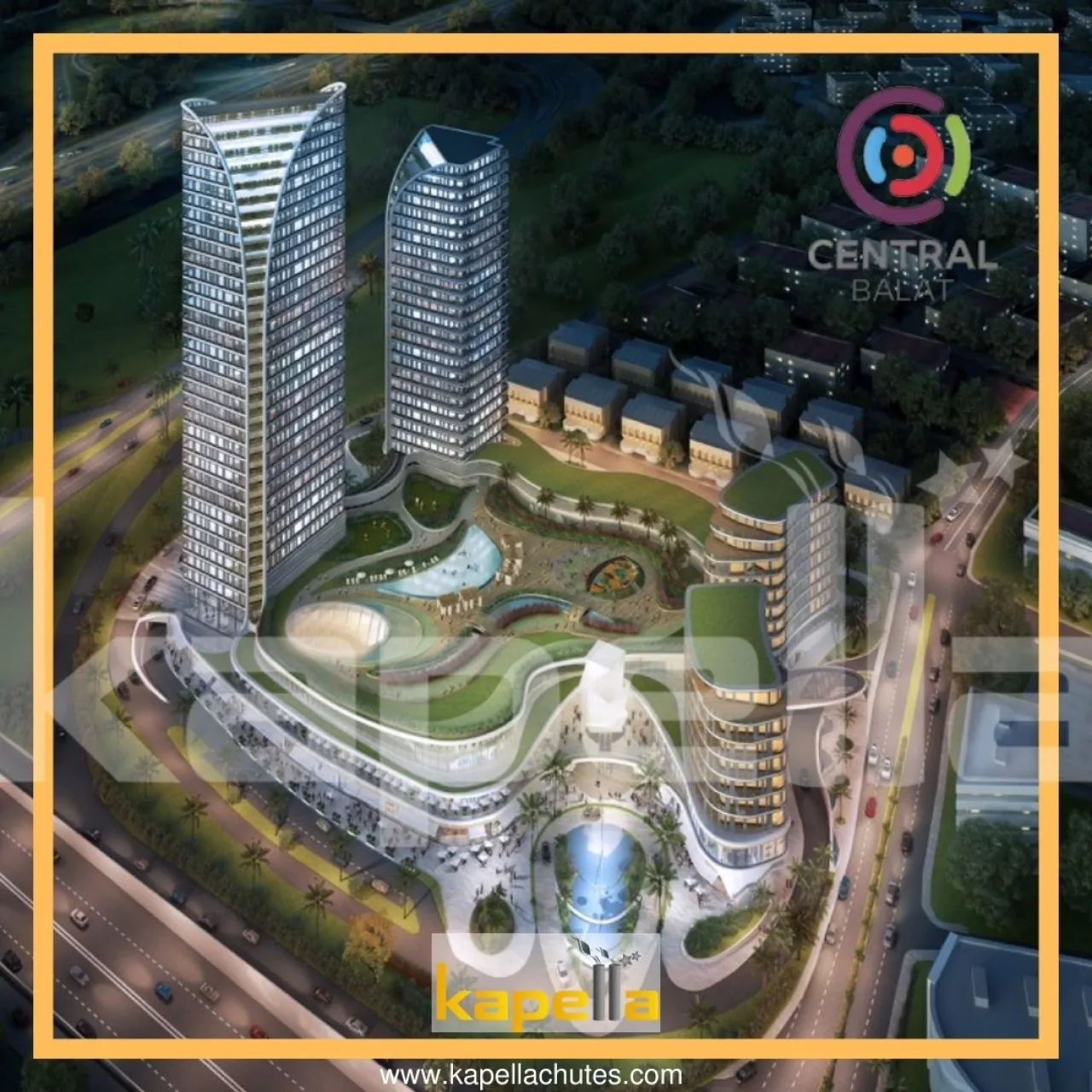 Монтаж мусоропровод Kapella на объекте Central Balat в TÜRKİYE, основное фото
