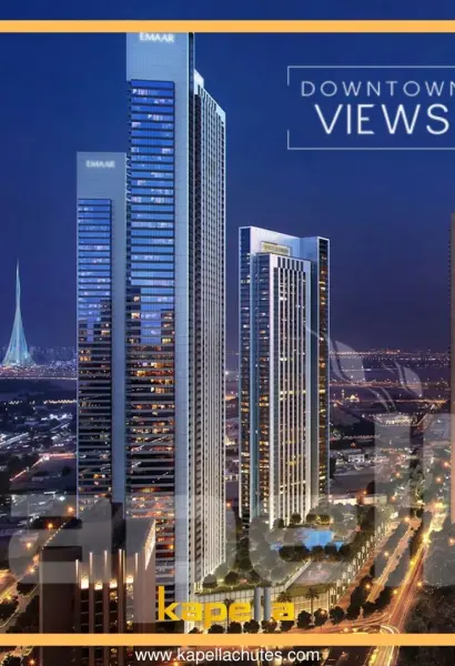 Kapella garbage chute installation at Downtown Views in DUBAI, main photograph