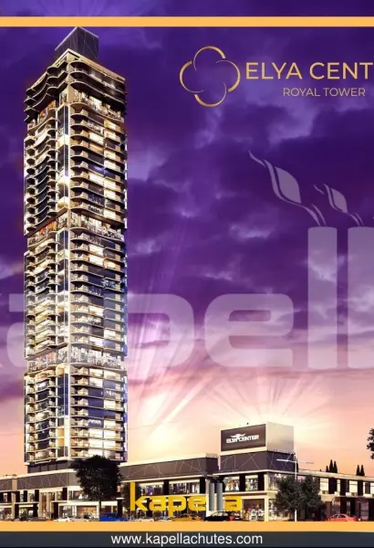 Kapella recycling chute installation at Elya Royal Tower in TÜRKİYE, main photograph