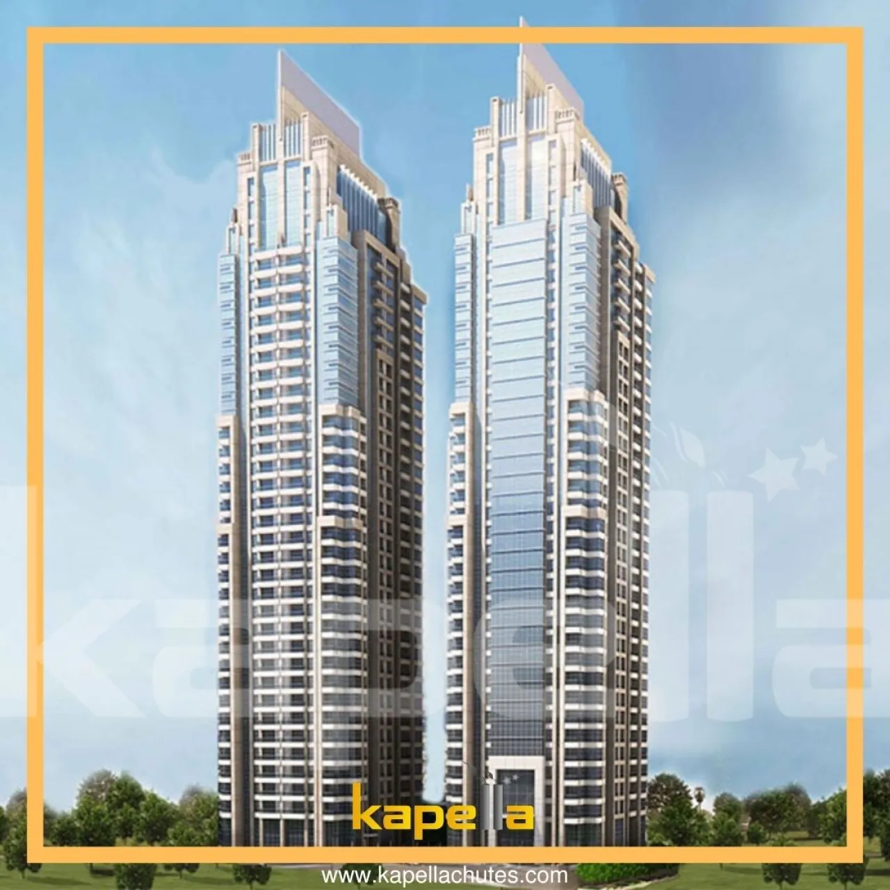 تركيب مجرى النفايات من Kapella في مشروع Kurd Towers في IRAQ، الصورة الرئيسية