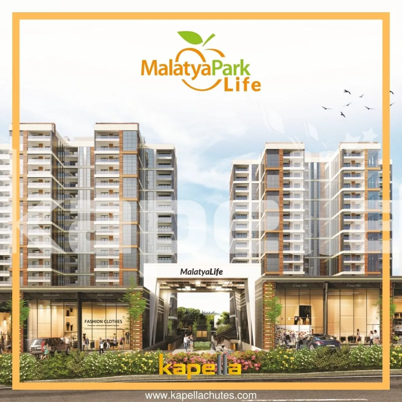 تركيب مجرى النفايات من Kapella في مشروع Malatya Life Residences في TÜRKİYE، الصورة الرئيسية