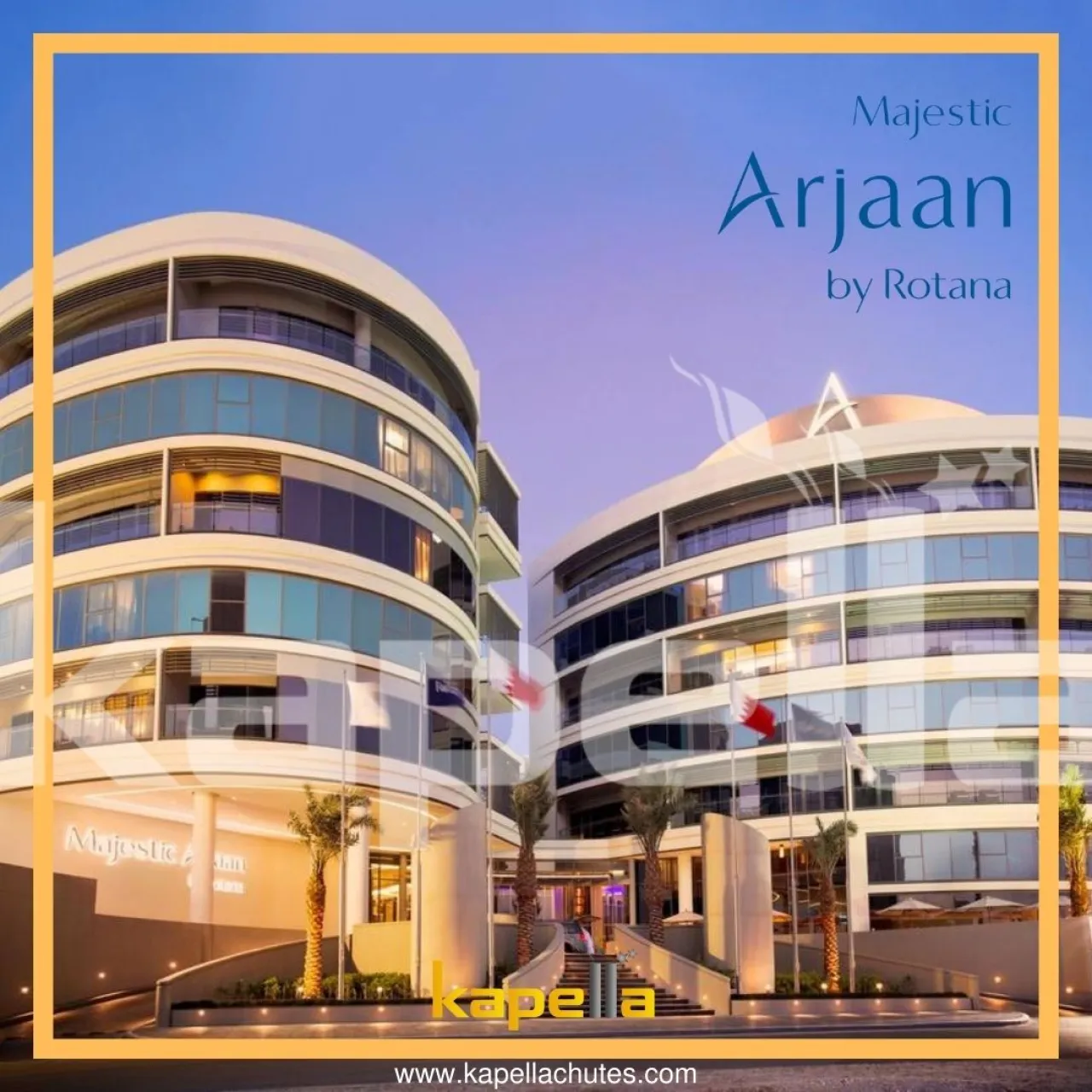 تركيب مجرى النفايات من Kapella في مشروع Majestic Arjaan By Rotana في BAHRAIN، الصورة الرئيسية