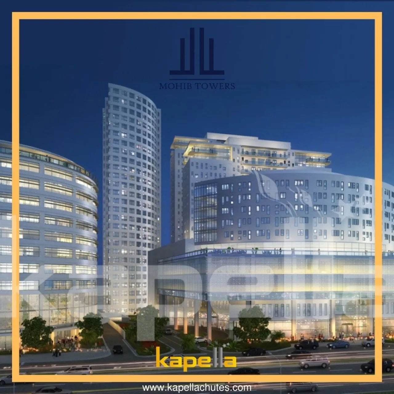 تركيب مجرى النفايات من Kapella في مشروع Mohib Towers في AFGHANISTAN، الصورة الرئيسية