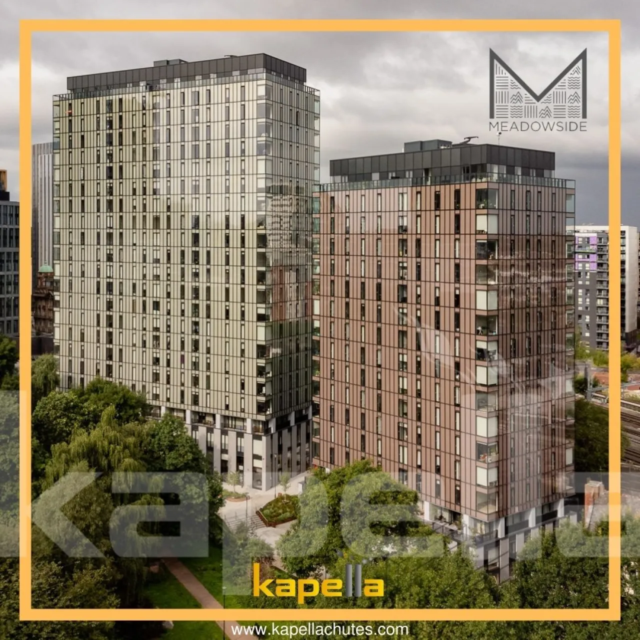 تركيب مجرى إعادة التدوير من Kapella في مشروع Meadowside في UNITED KINGDOM، الصورة الرئيسية