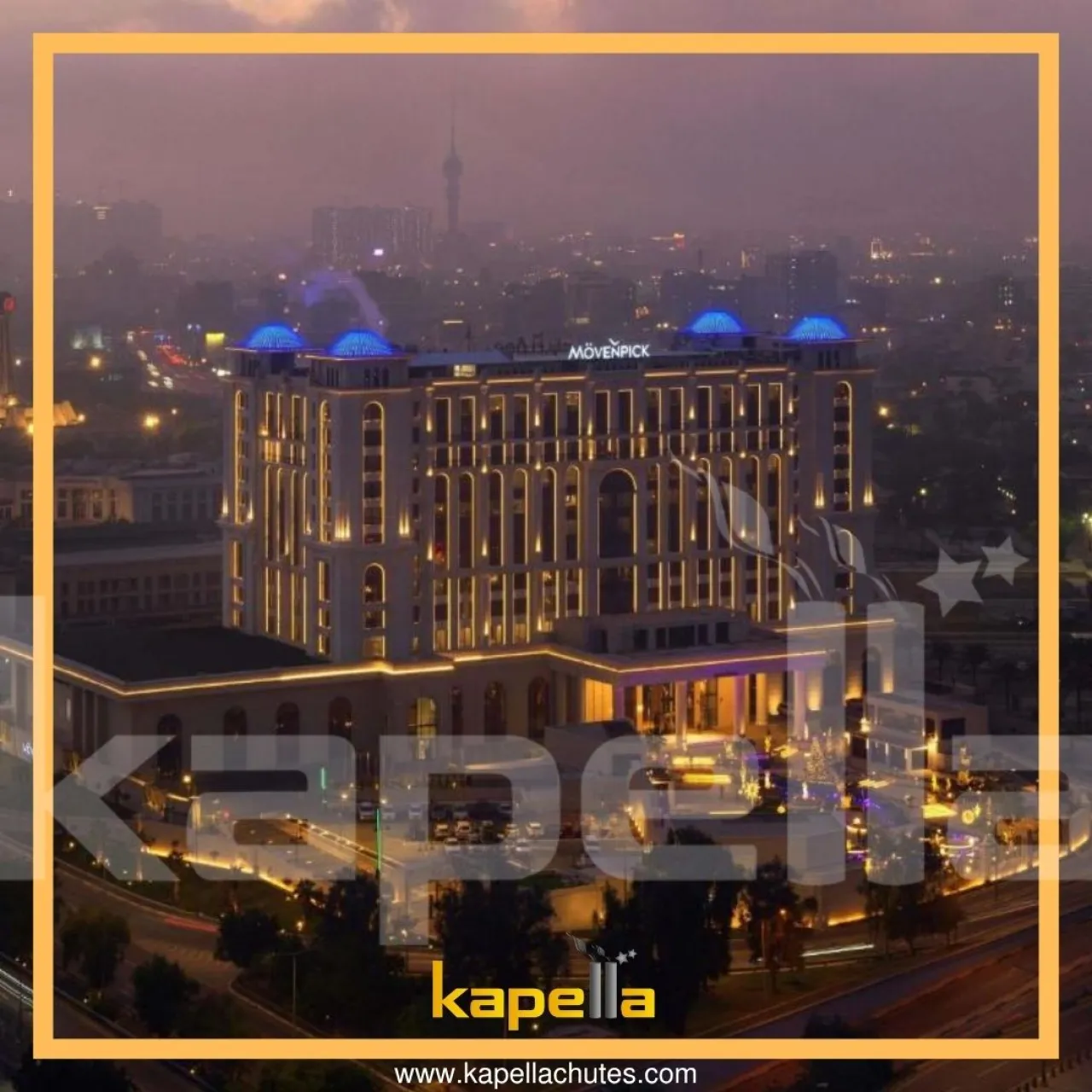 تركيب مجرى النفايات من Kapella في مشروع Movenpick Hotel في IRAQ، الصورة الرئيسية