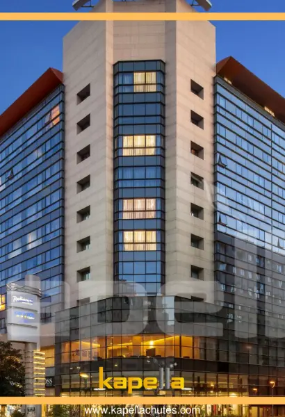 Kapella linen chute installation at Radisson Hotel in ROMANIA, main photograph