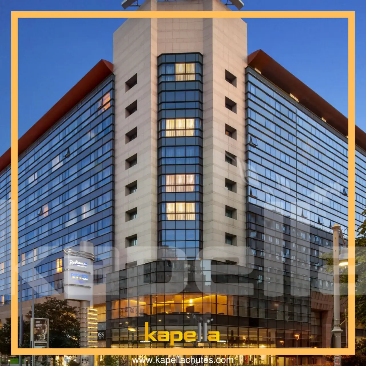 تركيب مجرى البياضات من Kapella في مشروع Radisson Hotel في ROMANIA، الصورة الرئيسية