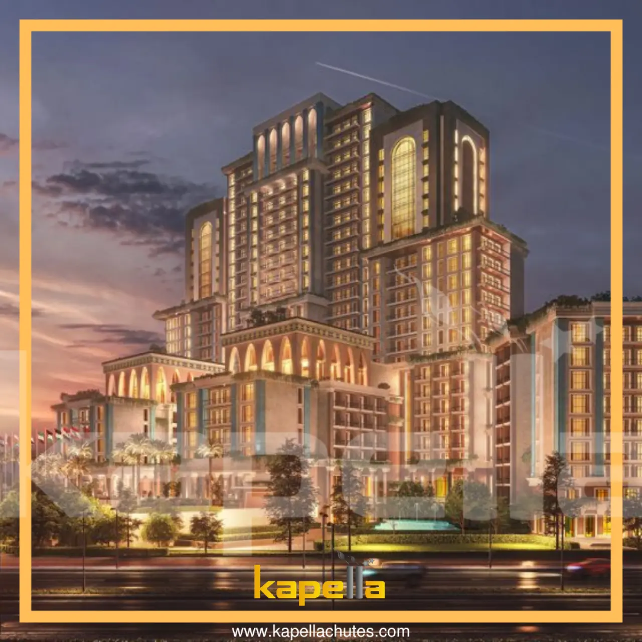 تركيب مجرى النفايات من Kapella في مشروع Rixos Hotel في IRAQ، الصورة الرئيسية