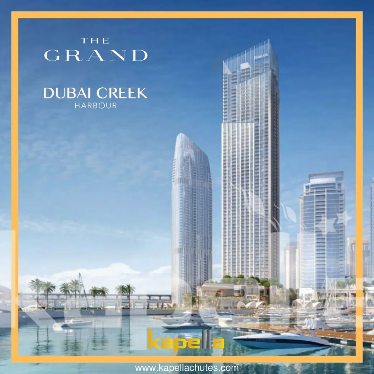 تركيب مجرى النفايات من Kapella في مشروع The Grand في DUBAI، الصورة الرئيسية