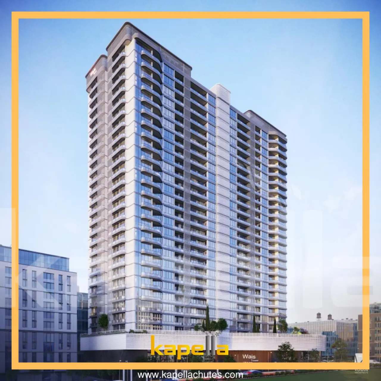 Монтаж мусоропровод Kapella на объекте Wayis Tower в IRAQ, основное фото