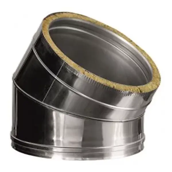 Double Wall Elbows by Kapella, Double Wall Chimneys system component