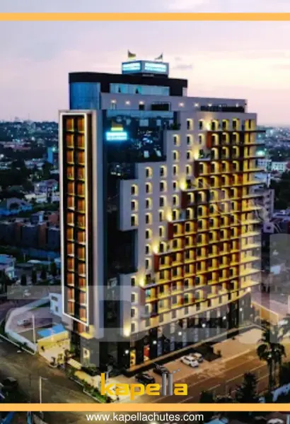 Kapella garbage chute installation at Harmonia Residence in REPUBLIC OF GHANA, main photograph