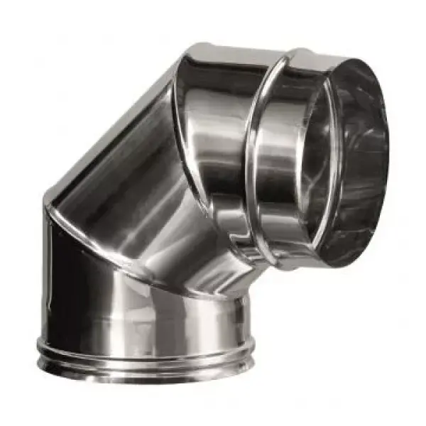 90° Elbow Module by Kapella, Single Wall Chimney Systems system component